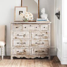 Online Designer Bedroom Lyra 9 Drawer Double Dresser