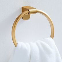 Online Designer Bathroom Mid-Century Bathroom Hardware - Antique Brass