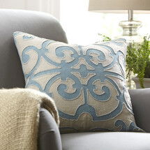 Online Designer Living Room Estelle Linen Pillow Cover