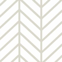 Online Designer Combined Living/Dining Nevaeh Herringbone Line Matte Fine Fabric Weave Peel and Stick Wallpaper Panel