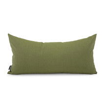 Online Designer Patio Howard Elliott Kidney Outdoor Sunbrella Seascape Moss Acrylic Pillow