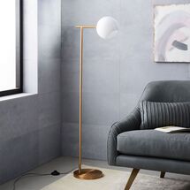 Online Designer Home/Small Office Staggered Glass Floor Lamp