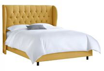 Online Designer Bedroom Goodrich Upholstered Panel Bed