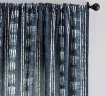 Online Designer Bedroom SHIBORI DOT CURTAIN