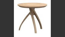 Online Designer Living Room Twist Oak Side Table