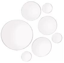 Online Designer Bedroom 7 Piece Round Glass Mirror Set