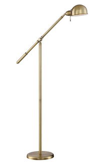 Online Designer Combined Living/Dining Dawson Antique Brass Finish Pharmacy Floor Lamp 