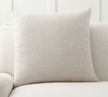 Online Designer Combined Living/Dining Belgian Linen Pillows