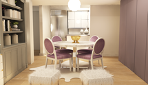 Online Designer Combined Living/Dining 3D Model