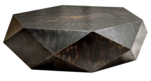 Online Designer Living Room Volker Worn Black Coffee Table