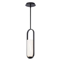 Online Designer Living Room Rollins 1 - Light Single Cylinder LED Pendant