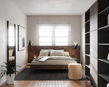 Online Designer Bedroom 3D Model