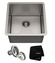 Online Designer Kitchen Kraus Standart PRO 17" Undermount Single Basin Prep Sink