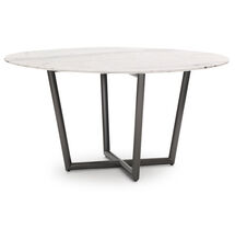 Online Designer Kitchen MODERN ROUND DINING TABLE - PEWTER