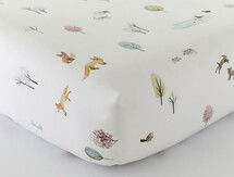 Online Designer Nursery Dakota Woodland Organic Crib Fitted Sheet