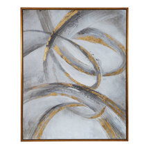 Online Designer Combined Living/Dining Headlights Abstract Art Piece