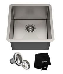 Online Designer Other Kraus Standart PRO 17" Undermount Single Basin Stainless Steel Kitchen Sink 
