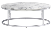 Online Designer Living Room smart round marble top coffee table