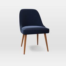 Online Designer Combined Living/Dining Mid-Century Velvet Dining Chair