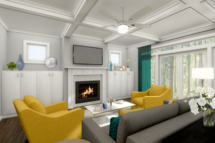 Online Designer Living Room 3D Model