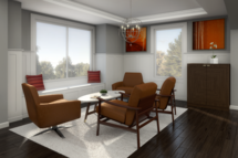 Online Designer Living Room 3D Model