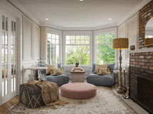Online Designer Living Room 3D Model