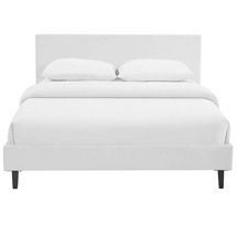 Online Designer Bedroom ANYA QUEEN BED FRAME IN WHITE