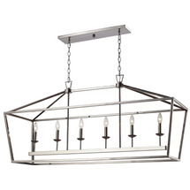 Online Designer Combined Living/Dining Carmen 6-Light Kitchen Island Pendant