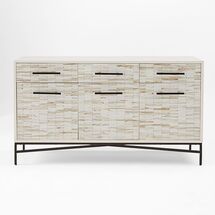 Online Designer Combined Living/Dining Wood Tiled Buffet