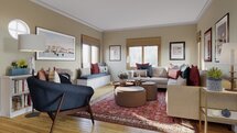 Online Designer Living Room 3D Model