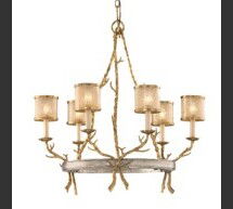 Online Designer Combined Living/Dining Parc Royale Chandelier by Corbett Lighting