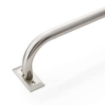 Online Designer Bedroom Brushed Nickel 1" Room Darkening Curtain Rod 90"-144"