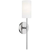 Online Designer Bathroom Mitzi Olivia 18 3/4" High Polished Nickel Wall Sconce 