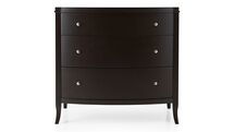 Online Designer Bedroom Colette Espresso 3-Drawer Chest