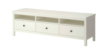 Online Designer Combined Living/Dining HEMNES TV unit, white stain