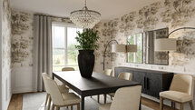 Online Designer Dining Room 3D Model