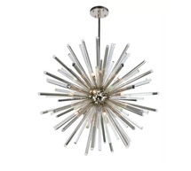 Online Designer Hallway/Entry Elegant Lighting Maxwell 48" 21 Light Sputnik Chandelier