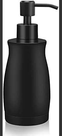 Online Designer Bathroom Matte Black Stainless Steel Soap Dispenser 13.5 OZ