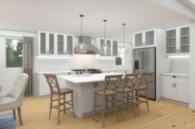 Online Designer Kitchen 3D Model