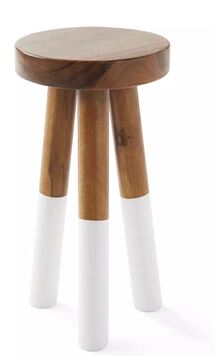 Online Designer Bathroom Dip-Dyed Stools