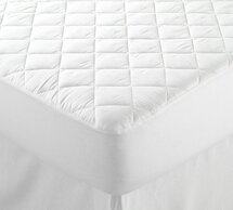 Online Designer Bedroom Waterproof & Stain Repellant Down Alternative Mattress Pad