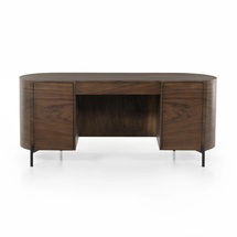 Online Designer Home/Small Office FOUR HANDS LUNAS VENEER EXECUTIVE DESK