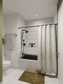 Online Designer Bathroom 3D Model