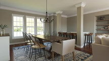 Online Designer Combined Living/Dining 3D Model