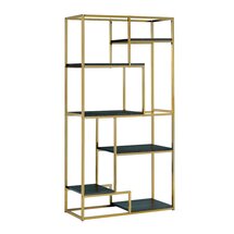 Online Designer Living Room Stambaugh Geometric Bookcase