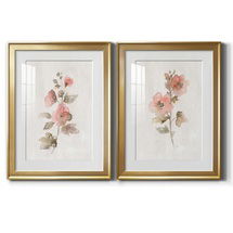 Online Designer Bathroom Blushing Sweetly I - 2 Piece Painting Print Set