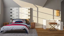 Online Designer Bedroom 3D Model