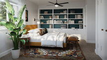 Online Designer Bedroom 3D Model