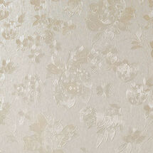 Online Designer Other Floral Silk Cream Shimmer Wallpaper