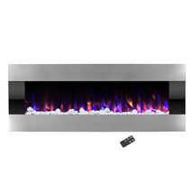 Online Designer Combined Living/Dining Quesinberry Wall Mounted Electric Fireplace